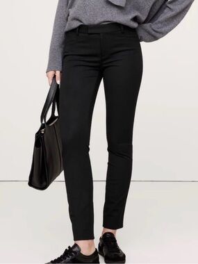 Banana Republic Black Sloan Dress Pants